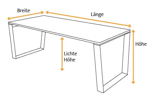 Tischmaße Esstisch Vare